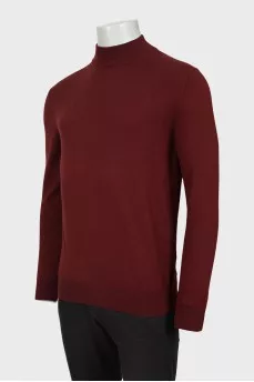 Men's wool and cashmere golf