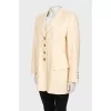 Cashmere and silk jacket