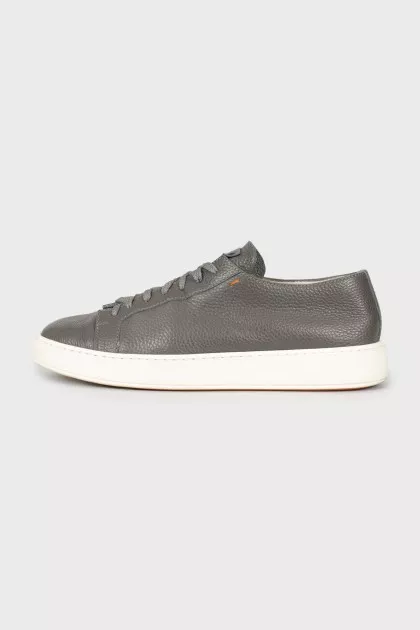 Men's leather sneakers