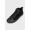 Men's insulated suede sneakers