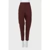 Classic cashmere trousers