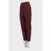 Classic cashmere trousers