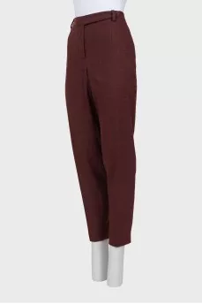 Classic cashmere trousers