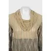 A-line dress with frill