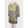 A-line dress with frill