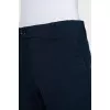 Blue wool trousers
