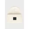 Wool knitted hat