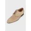 Men's suede brogues