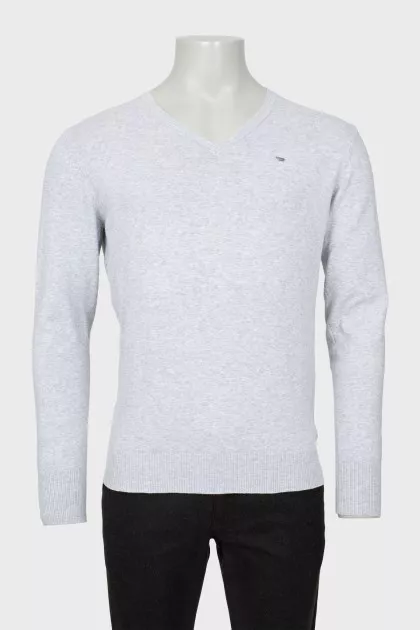 Gray men's jumper