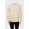 Combined beige jumper