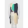 Abstract print dress