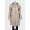 Loose-fitting coat