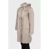 Loose-fitting coat