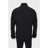 Men's wool jacket with buttons
