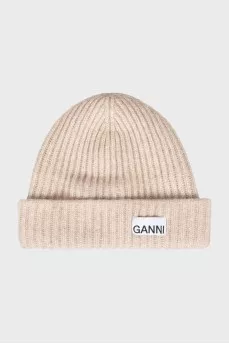 Knitted hat and scarf set