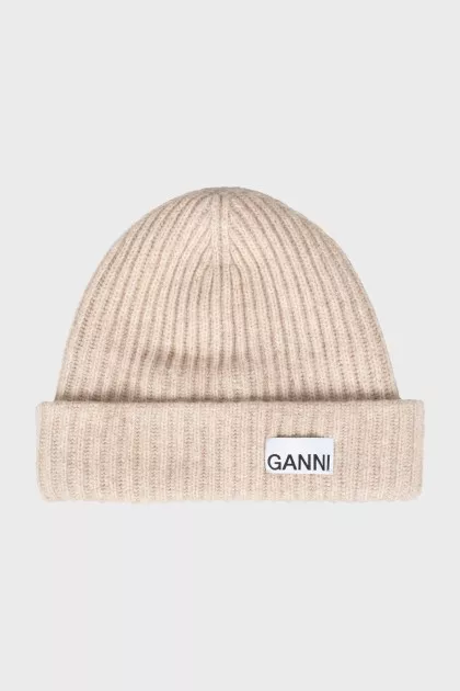 Knitted hat and scarf set
