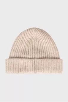 Knitted hat and scarf set