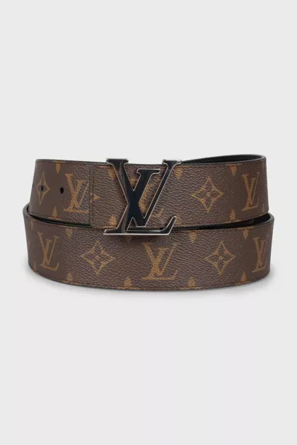 Men's belt Initiales