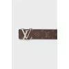 Men's belt Initiales