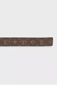 Men's belt Initiales