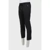 Men's black trousers