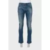 Men's jeans with buttons