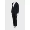 Dark blue classic suit 