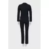 Dark blue classic suit 