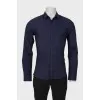 Men's dark blue shirt
