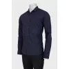 Men's dark blue shirt