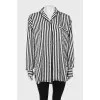 Black and white striped shirt 