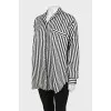 Black and white striped shirt 