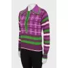 Mixed color jumper