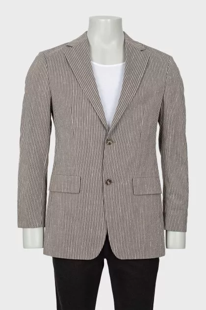 Men's striped jacket