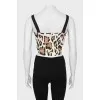 Animal print top