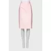 Light pink straight skirt