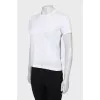 White straight fit T-shirt