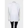 White T-shirt with brand logo