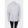 Black and white striped shirt