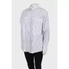 Black and white striped shirt