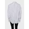 Black and white striped shirt