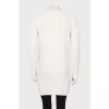 Wool sweater with skull decor