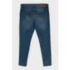 Men's skinny jeans with buttons