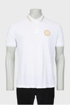 Men's polo shirt with tag
