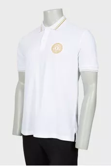 Men's polo shirt with tag