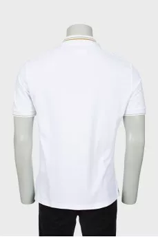 Men's polo shirt with tag