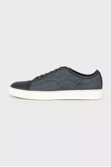 Men's denim sneakers