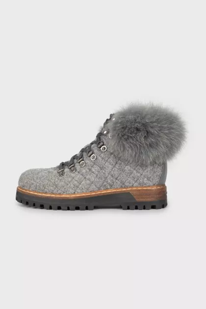 Fucking gray boots
