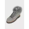 Fucking gray boots