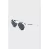 Two tone cat eye sunglasses